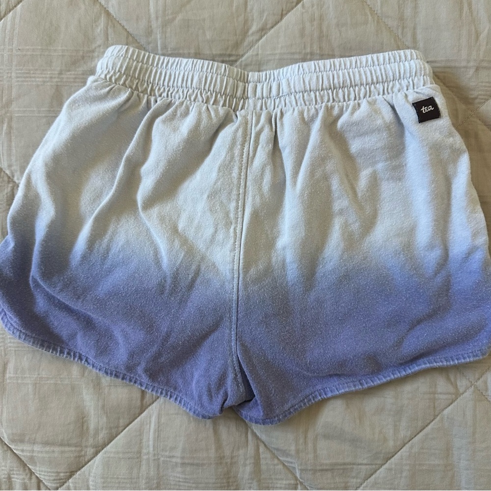 Tea Collection Gradient Blue and White Kids Shorts- Sz 5 - Picture 7 of 7